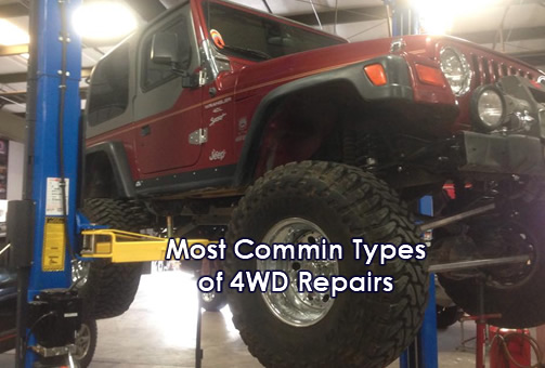 Most Common Types of 4WD Repairs